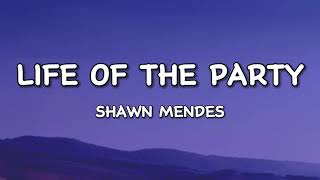 Shawn Mendes - Life Of The Party (Lyrics)