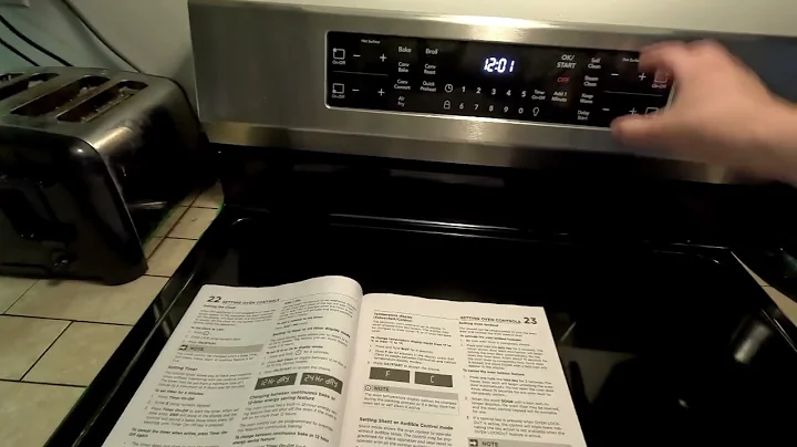 Frigidaire Gallery Induction Oven - Stop The Bleeping Beeping