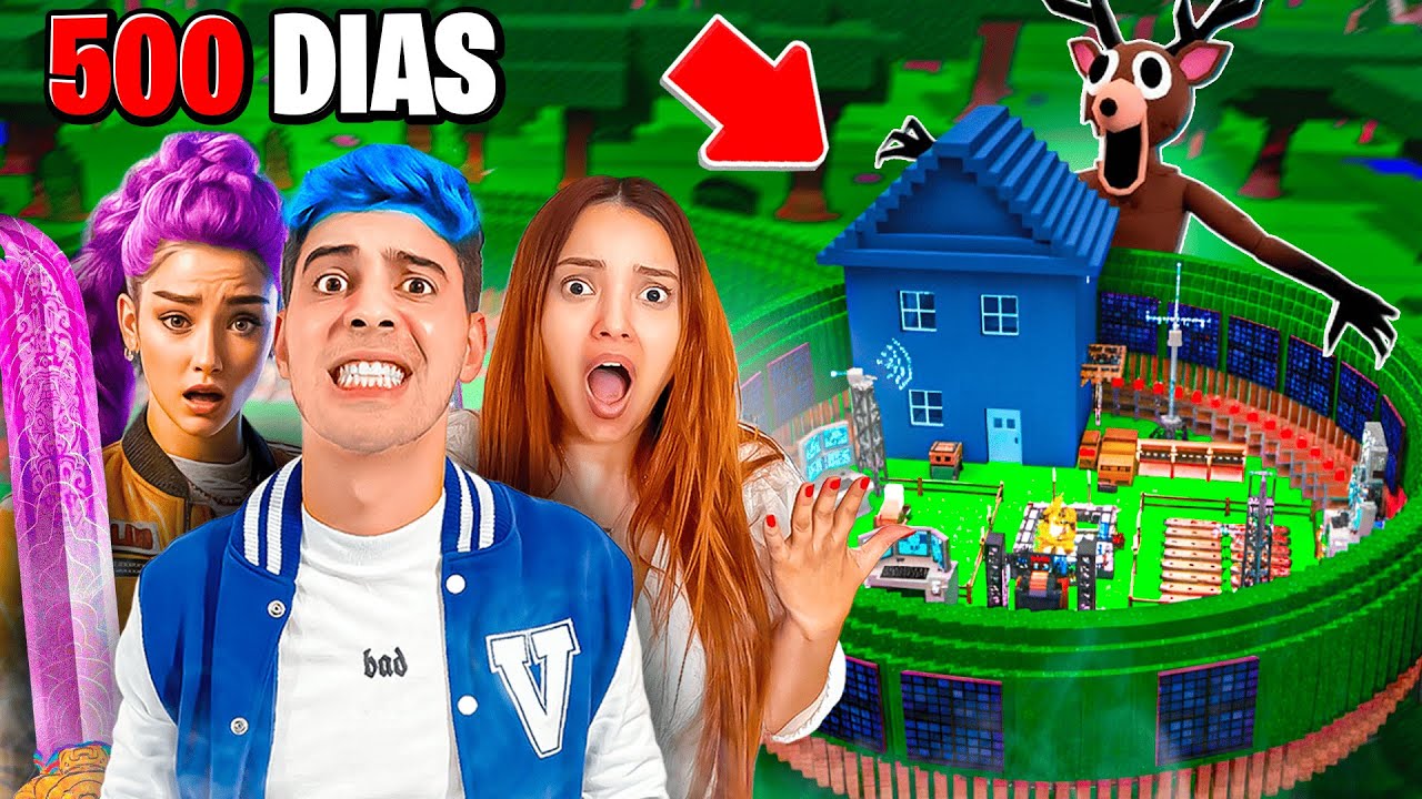 FIZEMOS UMA MANSÃO COM A RUMI DAS HUNTRIS NO 99 NOITES na FLORESTA! (99 NOITES ROBLOX)