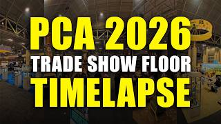 PCA 2026 Trade Show Floor in 360° | Full Timelapse Walkthrough