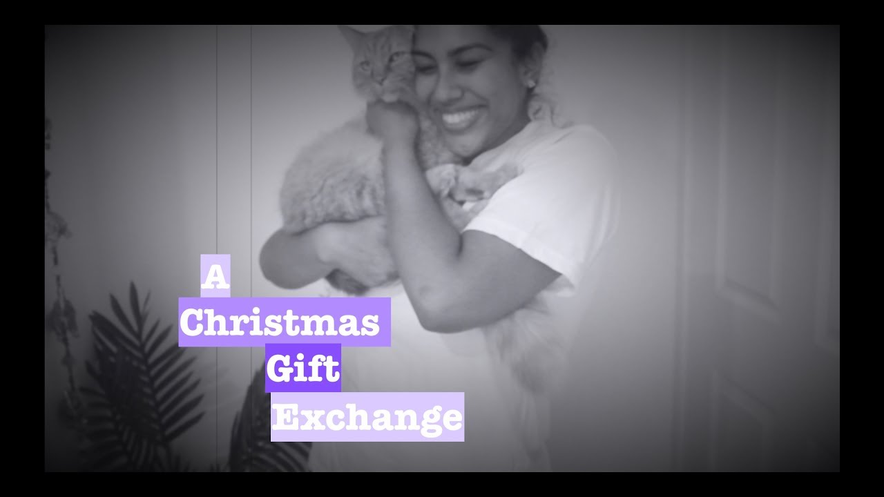 A Christmas Gift Exchange w/ My Cat | Silent Movie - YouTube