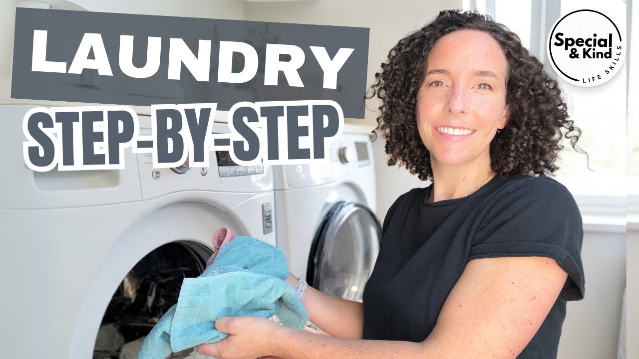 How to do Laundry for People with Special Needs