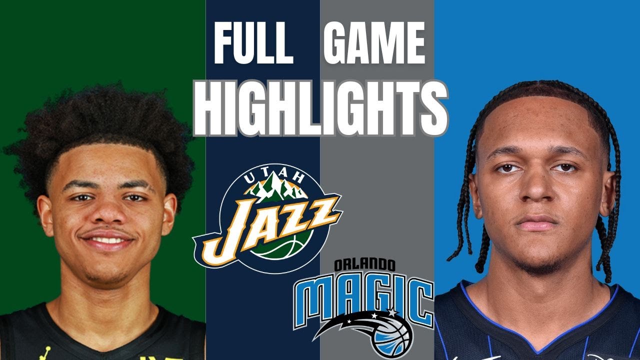 GAME RECAP | Utah Jazz vs Orlando Magic Full Game Highlights | NBA ...