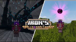 🔮101 Hechizos geniales mágicos / Iron's Spells 'n Spellbooks MOD tutorial en español #mod #minecraft