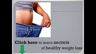 Lose weight healthy