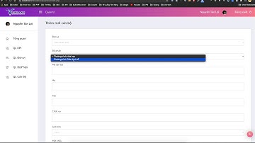 Support Đồ án - Quản Lý KPI - P1