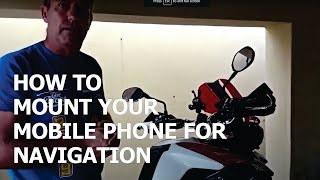 How to mount your mobile phone for navigation - Bike Navigation Series Ep04 of 10 screenshot 5