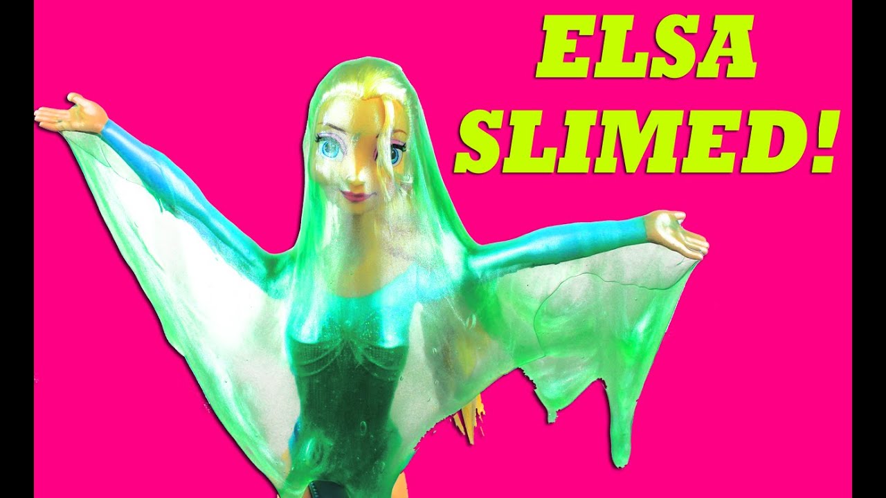 Frozen Elsa Gets Slimed by Disney Princesses on Prank Day! Disney ...