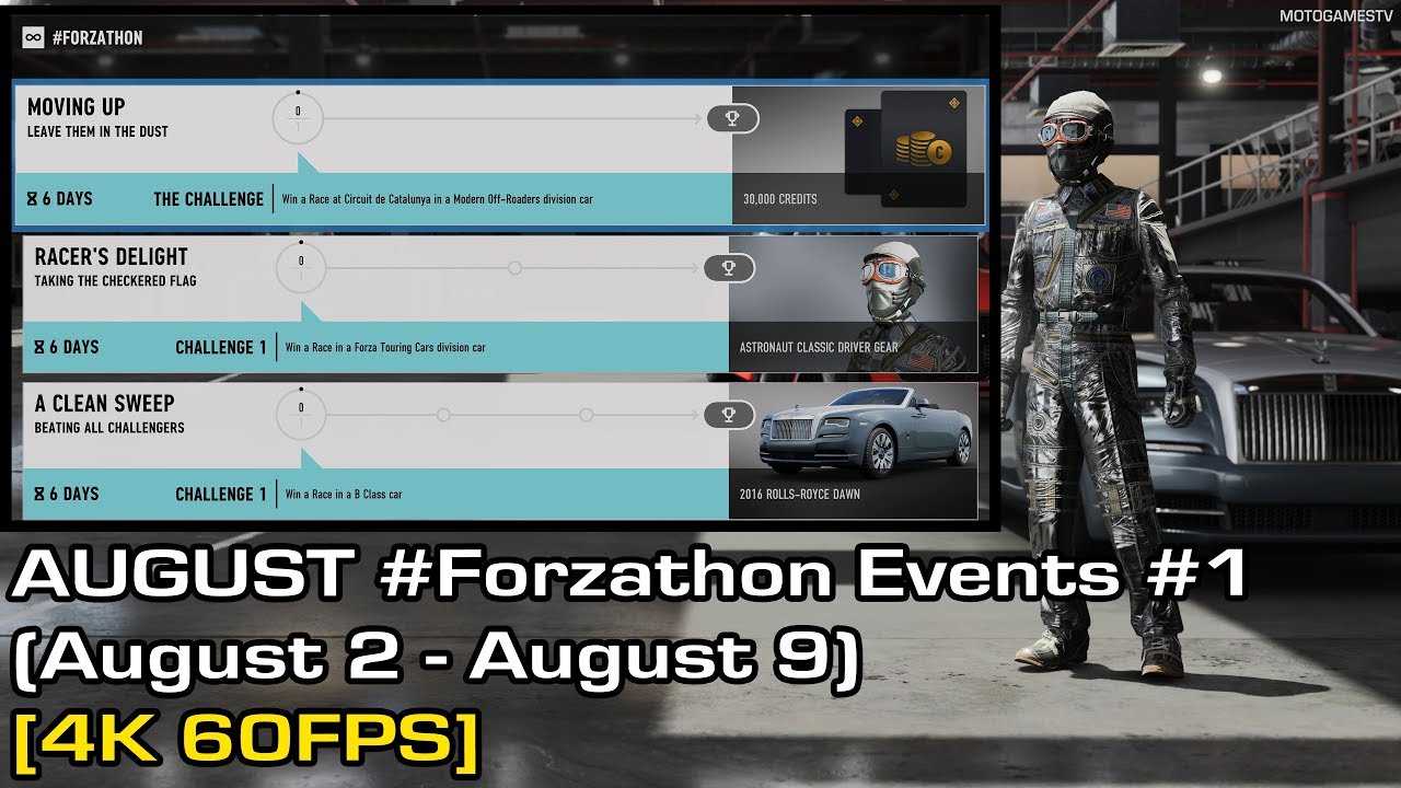 Forza Motorsport 7 - August 