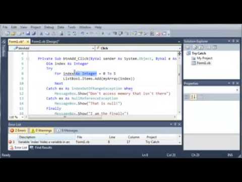 Visual Basic - 137 - When Keyword