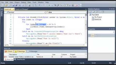 Visual Basic - 137 - When Keyword