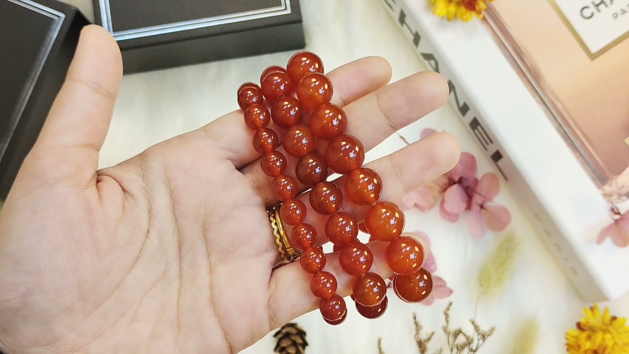 THE ANTARES VI | RED AGATE (PART 2) - Crystal Pro | 8mm 10mm 12mm | Premium Grade Bracelets