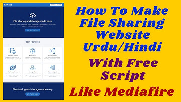 How to make File Sharing Website Like Mediafire | Full Tutorial | Filebob | Free PHP Script Download
