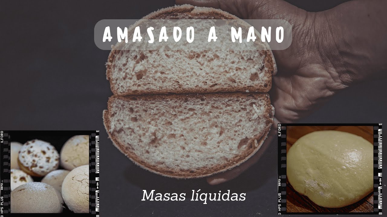 ¿Cómo AMASAR a mano? Técnica INFALIBLE. 🤩🤩🤩