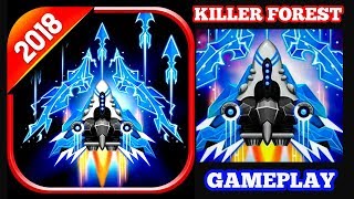 Space Shooter Galaxy Attack Gameplay - killer Forest Ship Gameplay 2018 screenshot 3