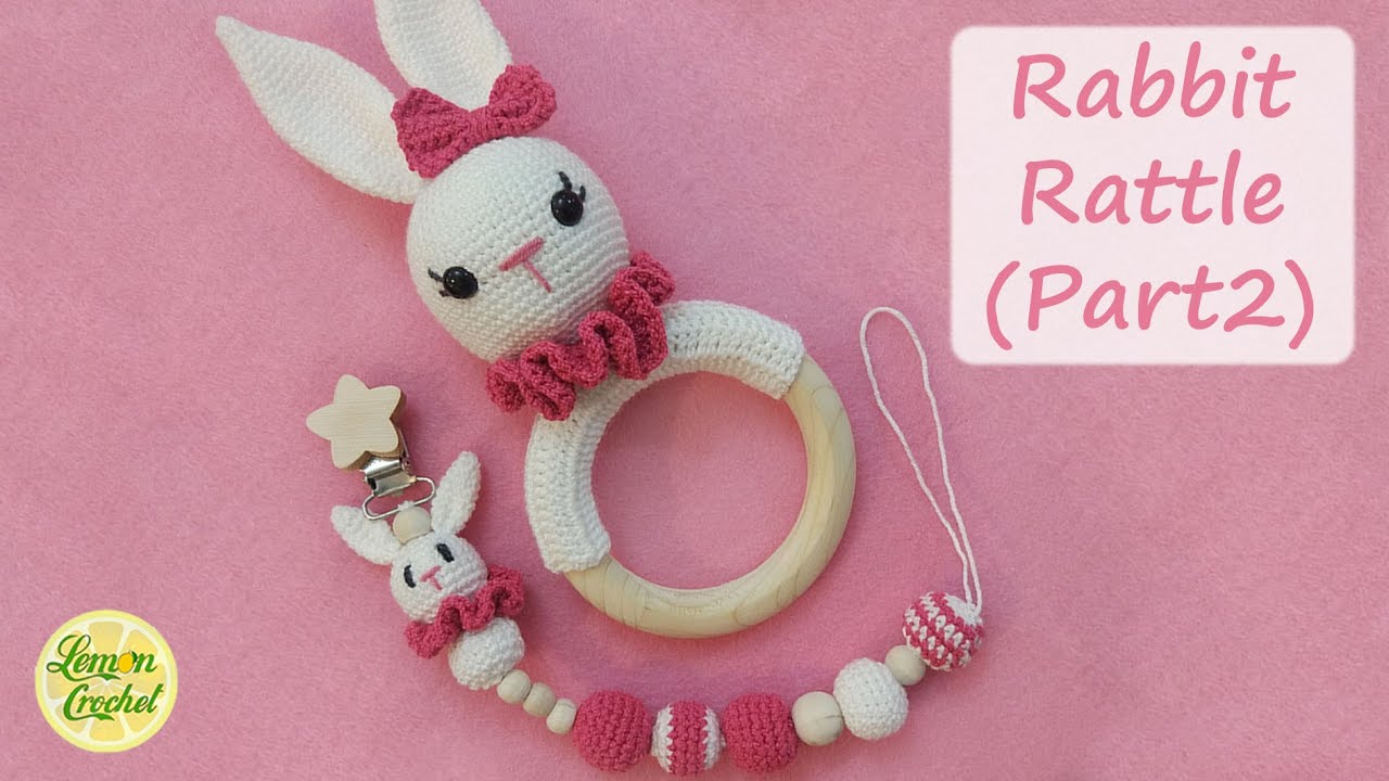 How to Embroidery Eyes on Amigurumi - For Bunny Crochet Pattern 
