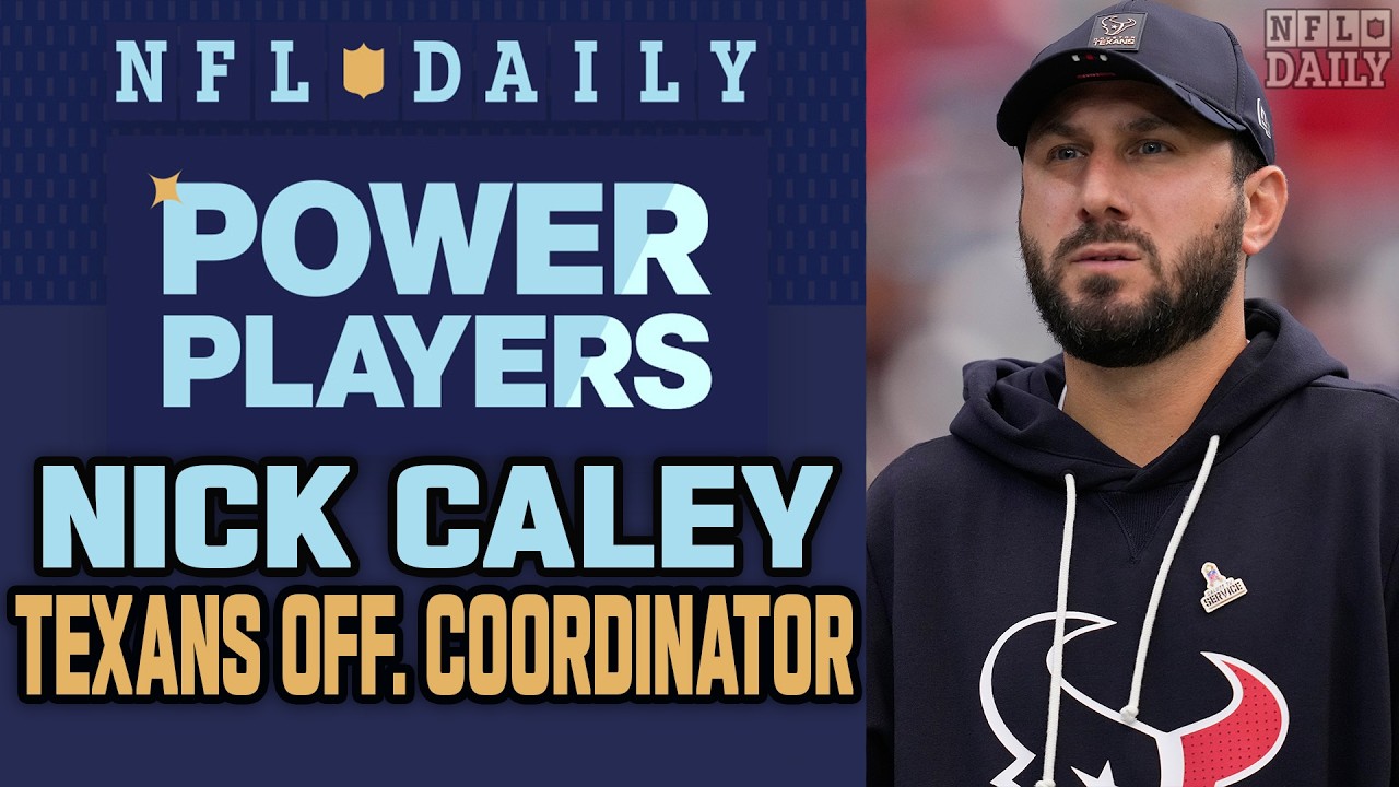 Texans offensive coordinator Nick Caley on C.J. Stroud, Texans defense and Pro Football Hall of Fame