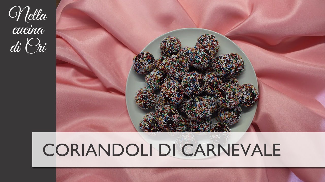 Coriandoli di carnevale ricetta facile