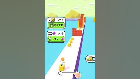 Cube Surfer! #3 - Gameplay Walkthrough - 7Funny gameplay (Android)