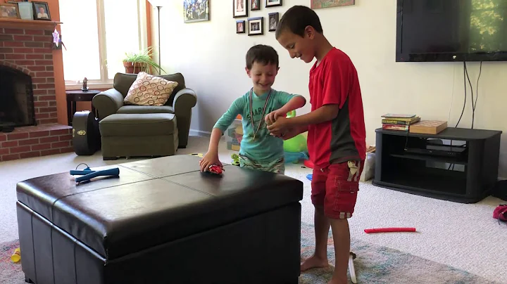 Boys with toys