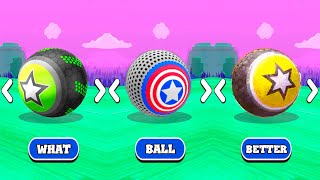 Going Balls vs Rollance vs Rolling Ball - Which STAR BALL is Better? Race-198 screenshot 5