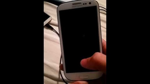 S3 Rom Installed Black Screen Problem Fix.?