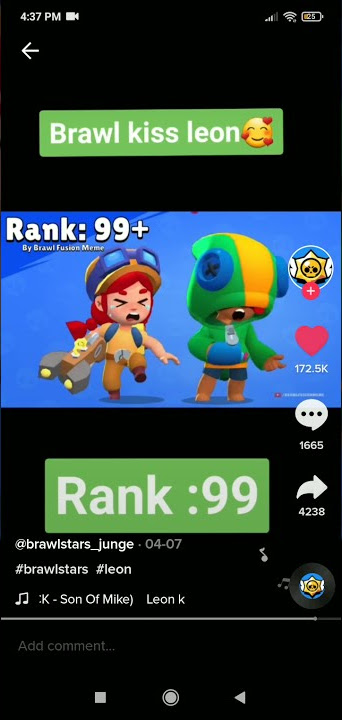 Leon Kisses Every Female Brawler [Brawl Stars]