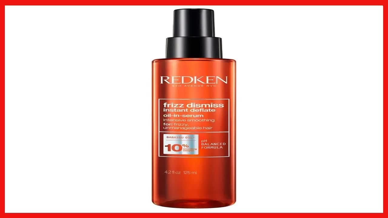 Redken Frizz Dismiss Instant Deflate OilInSerum For Frizzy Hair