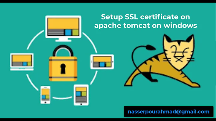 Setup SSL certificate for apache tomcat on windows