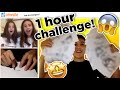 1 hour speed drawing challenge on Omegle "REACTIONS" | rooneyojr