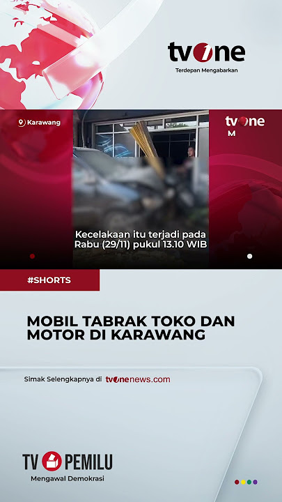 Download lagu Mobil Ringsek Usai Tabrak Toko #shorts #tvone #news