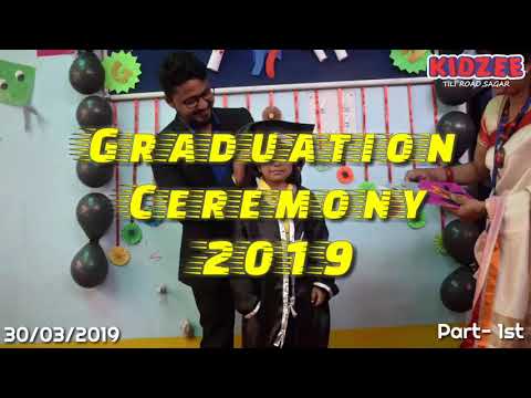 Graduation Ceremony 2019 Part-1st | Kidzee | Best Ceremony | Congratulations | kids | Graduation Day