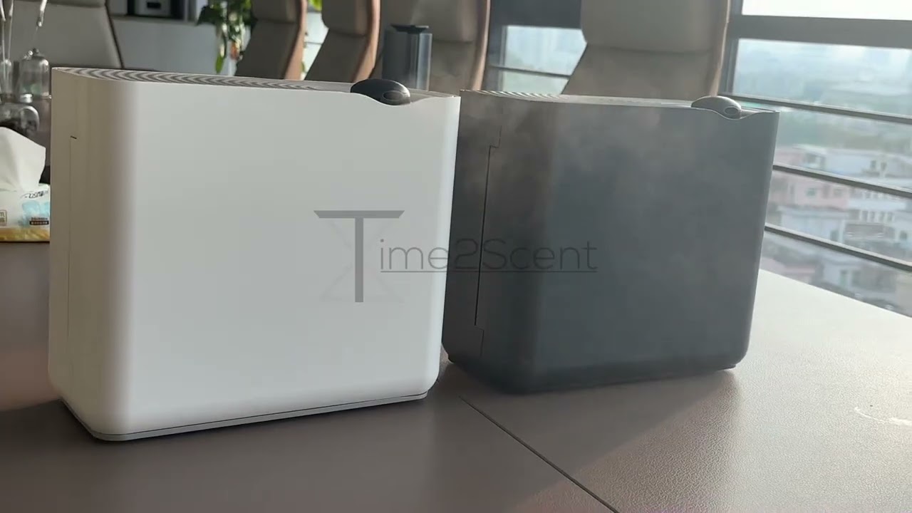 Time2Scent Puric: Professionele Aroma Diffuser voor Winkels, Hotels & Kantoren (1400m²)