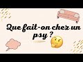 Que Fait On Chez Un Psychologue Que Fait On Chez Un Psychologue
