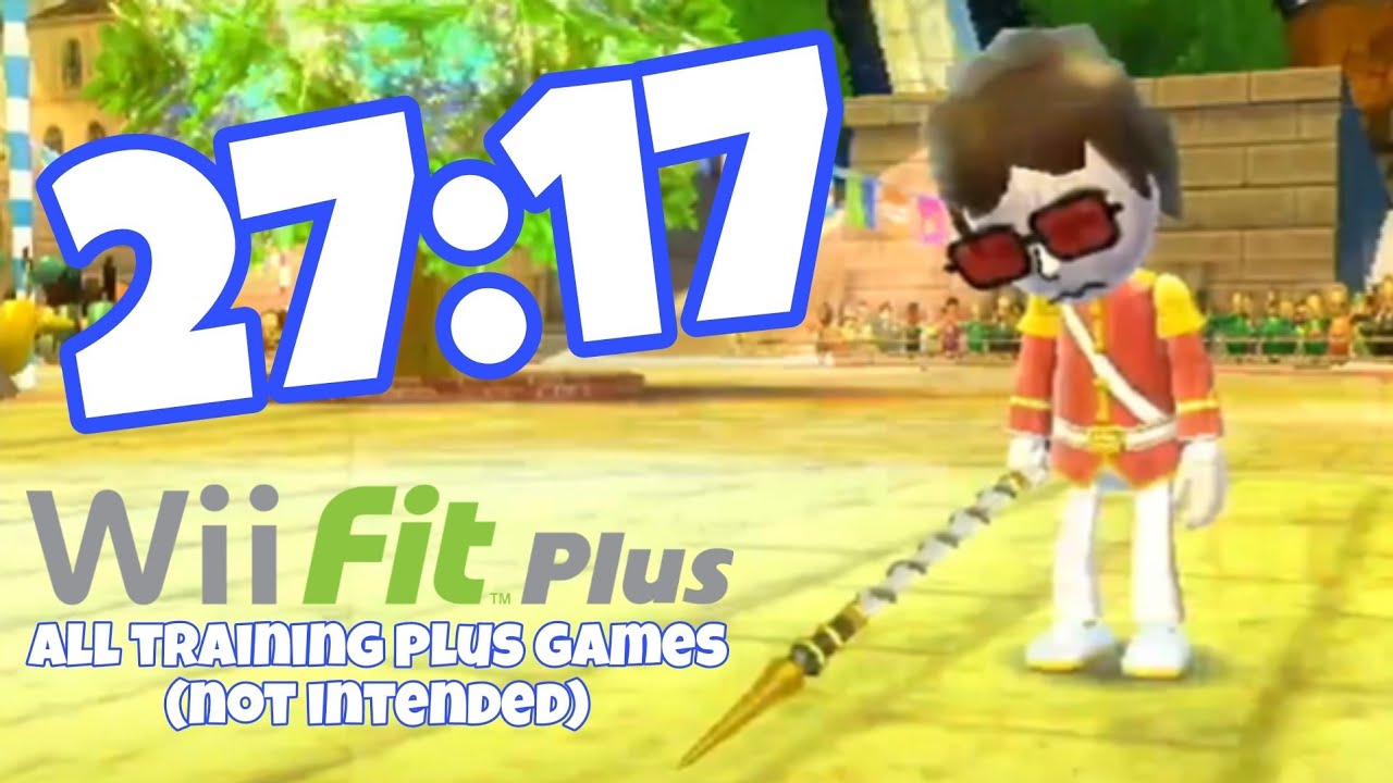 Wii Fit Plus -- All Training Plus Games (Not Intended) in 27:17