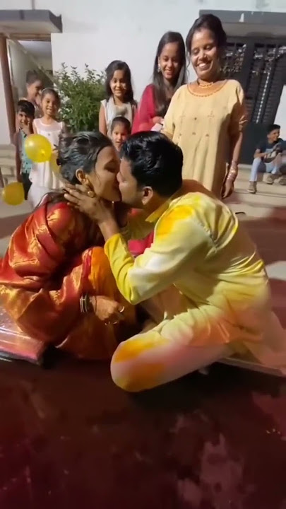 😘1st Kiss In Lips❤after marriage ❤wedding videos ##shortsweddingvideos#wedding