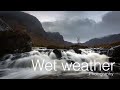 Wet weather landscape photography in Torridon