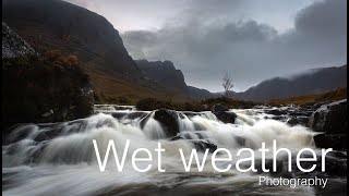 Wet weather landscape photography in Torridon