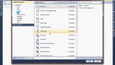 Data Driven Asp Website With Visual Studio 2010