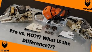 Stihl Pro versus Homeowner Chainsaws: Differences? We clear up the confusion...