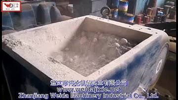 Continuous operating mixing machine