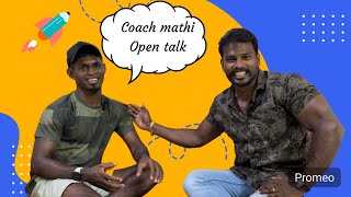 இவ்வளவு open ஆ😳 💯% worth | coach mathi vs Rajabaron awesome meet up😍