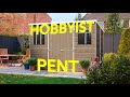 Hobbyist pent garden building