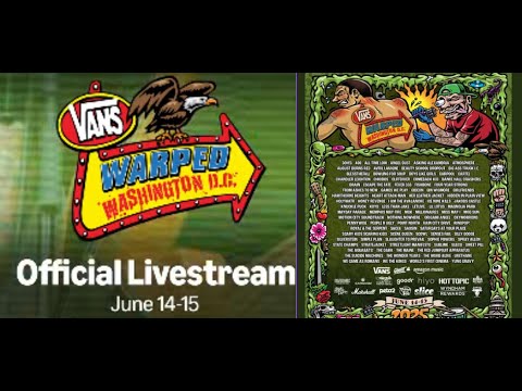 Opening stop of ‘Vans Warped Tour‘ 2025 to be livestreamed from Washington, DC!