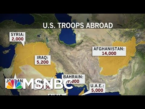 US Servicemembers Abroad At Increased Risk After Trump Iran Attack | Rachel Maddow | MSNBC