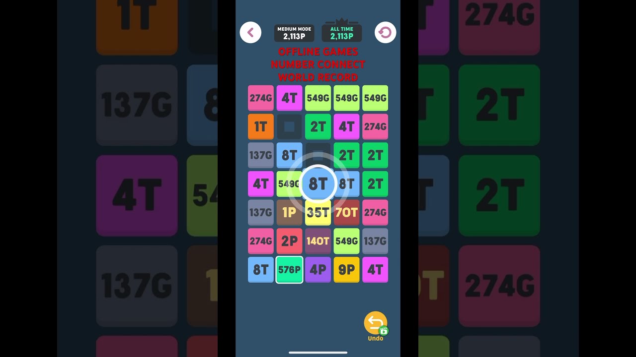WORLD RECORD OFFLINE GAMES NUMBER CONNECT