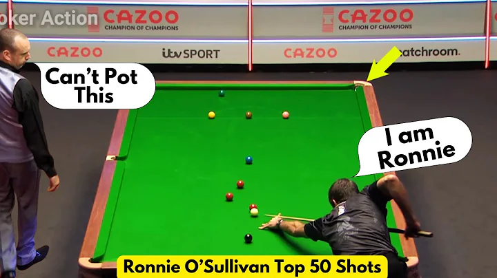 Ronnie O'Sullivan TOP 50 SHOTS !!