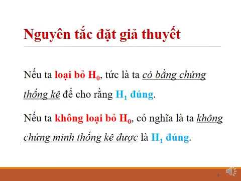 Video: Có bao nhiêu bước trong kiểm tra giả thuyết?