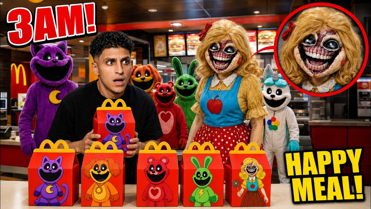UNBOXING ALL MISS DELIGHT AND SMILING CRITTER HAPPY MEALS! (POPPY PLAYTIME CHAPTER 3)