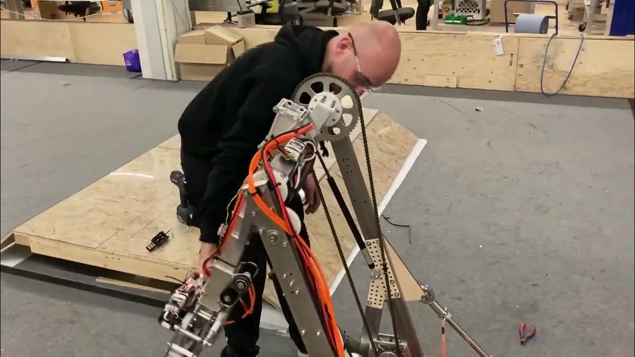 FRC4481 2023 Prototypes Development Robot Gas Shock Counterbalance